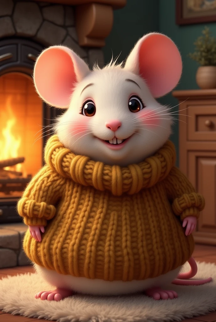 Creame un raton con buzo CHOMPO