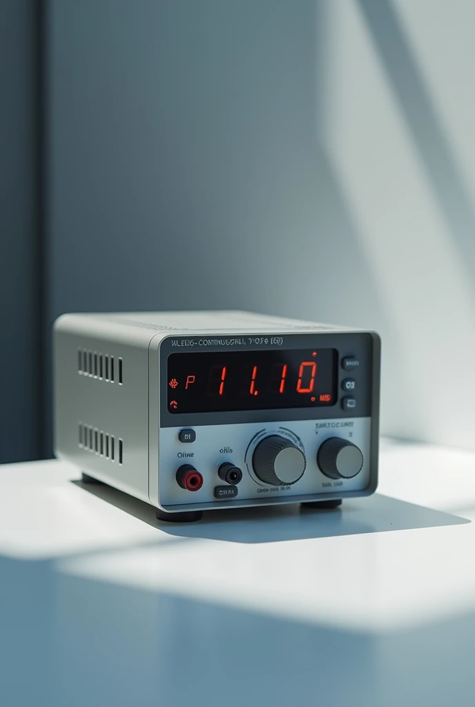 create for me a picture of an adjustable voltage source from 1 to 10V 