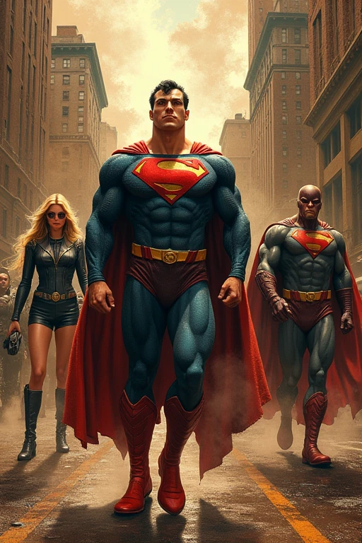 The coffee texture gives it a realistic feel、The world of American comics