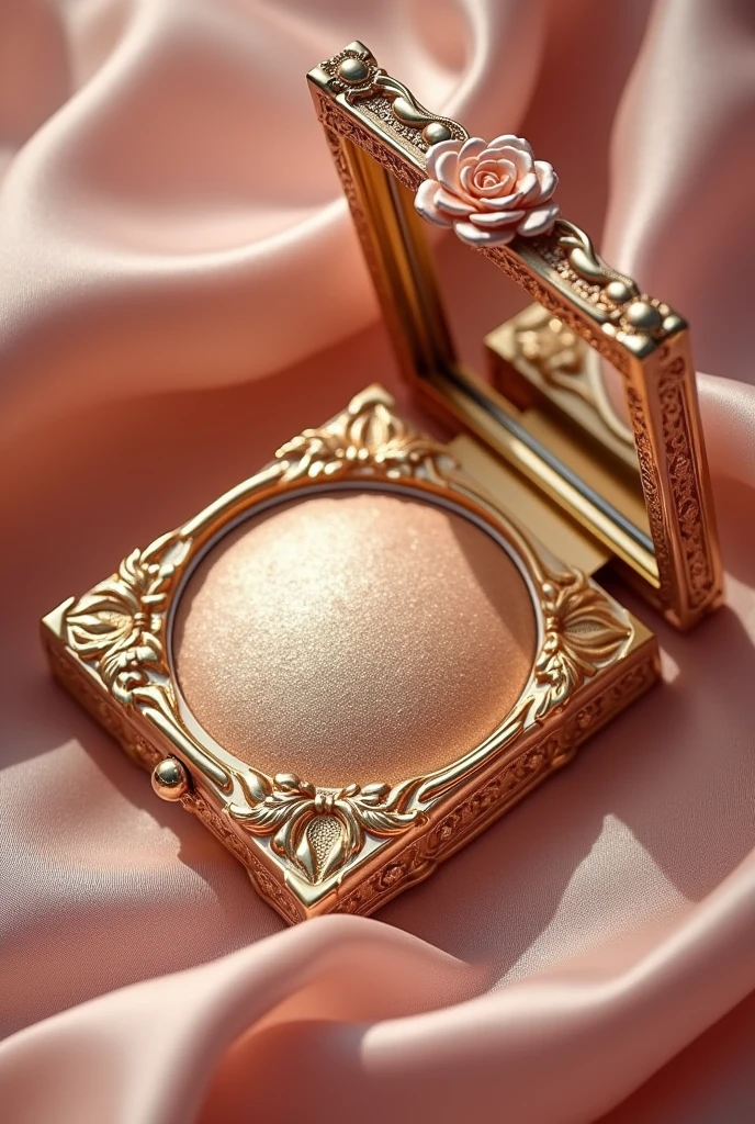 A liquid highlighter with packaging inspired by the Palace of Versailles and Marie Antoinette 