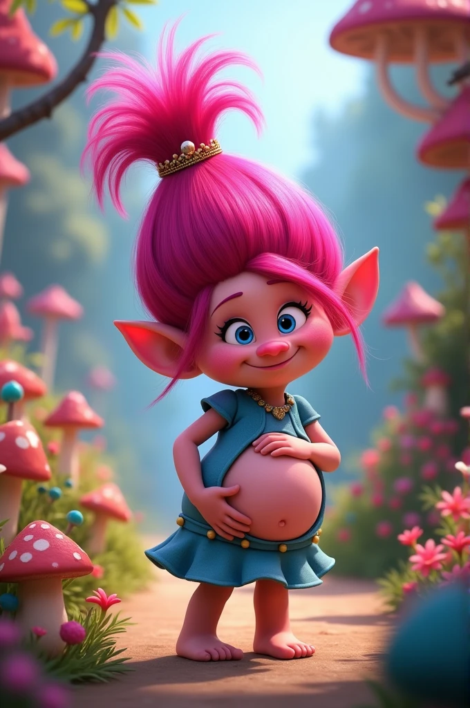 Poppy from trolls pregnant 