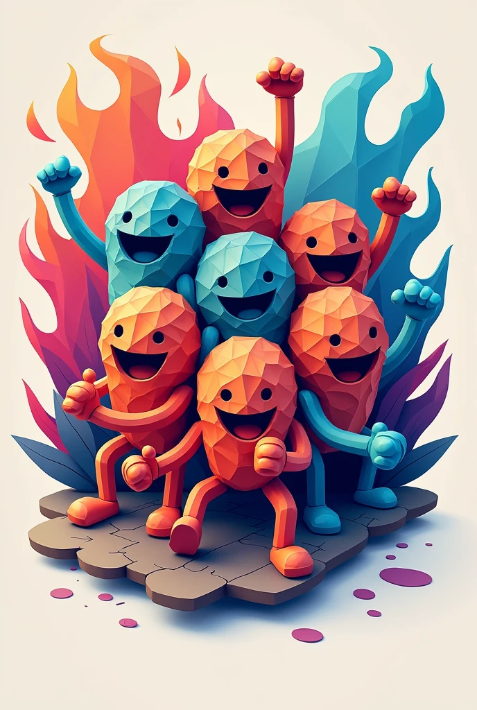 Logo de un grupo eSport llamado Los★Papeadores