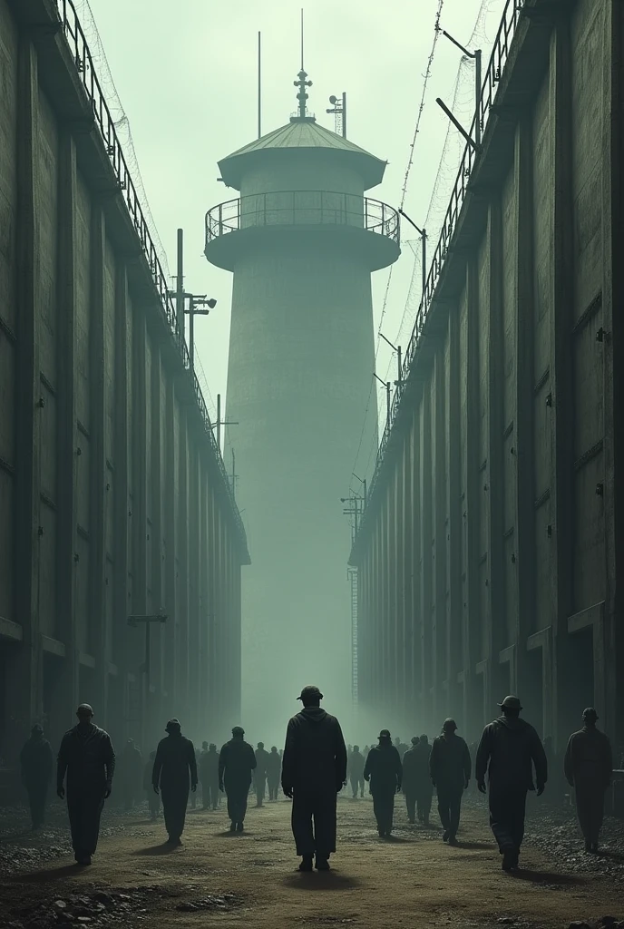 Mega private prisons where prisoners work