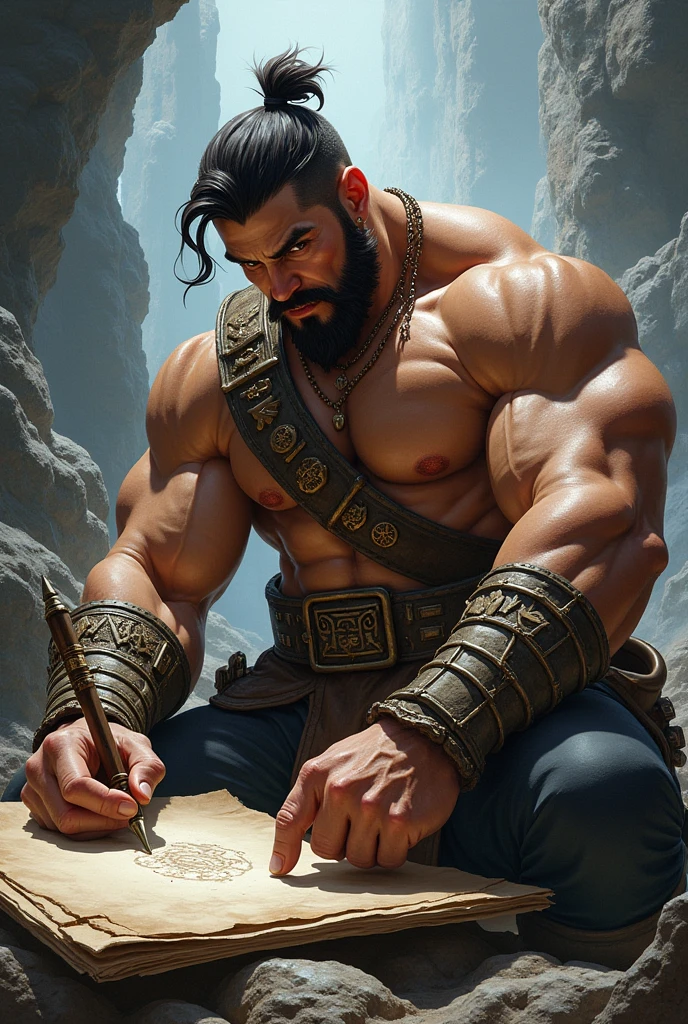 He man drawing