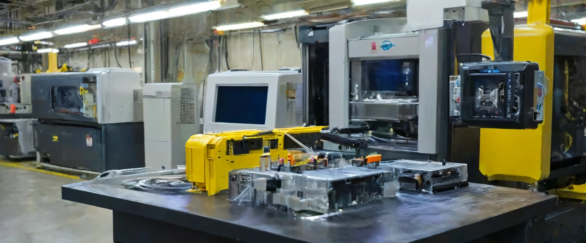 Molds, injection molding, future technology, displays,