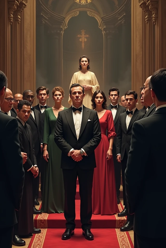 Dress, men and women, Solemn, ceremony