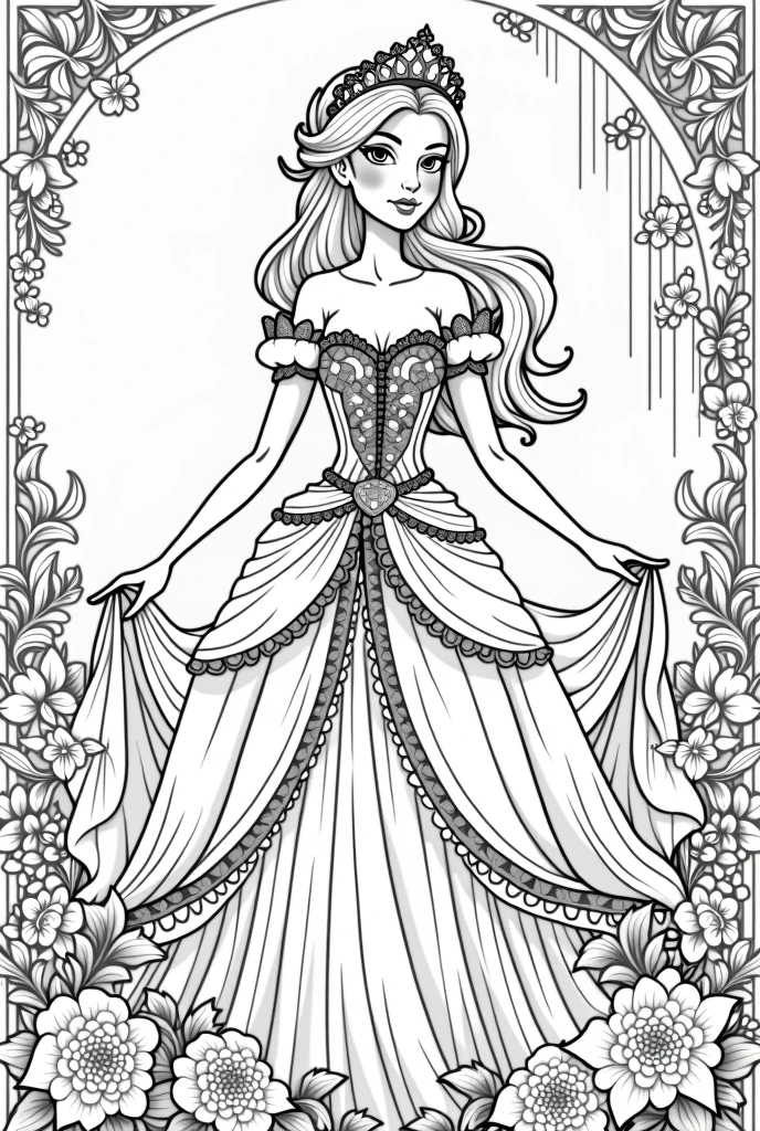 Princess coloring pages
