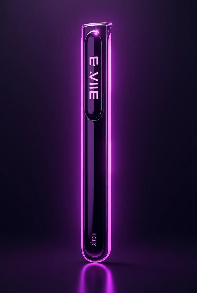 Lightstick for my k-pop group with black and purple,the name of the group is Evie