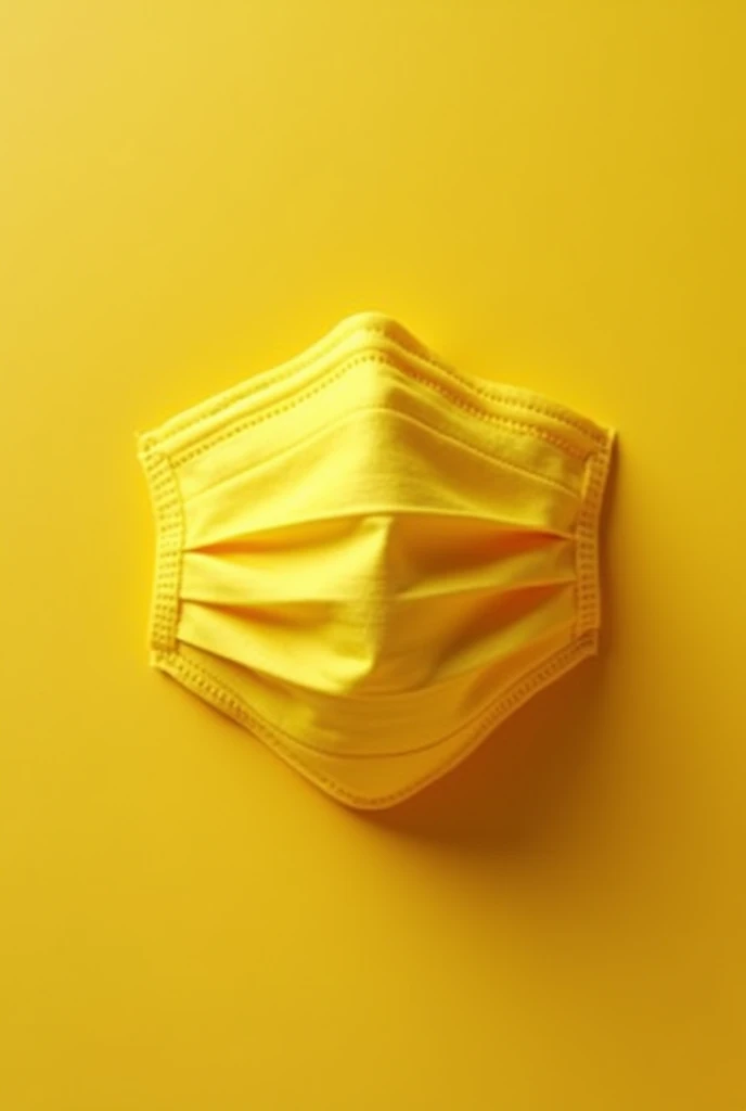 Yellow COVID mask