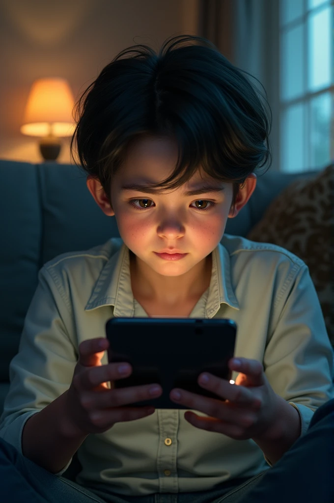 playing a mobile game and not enjoying it