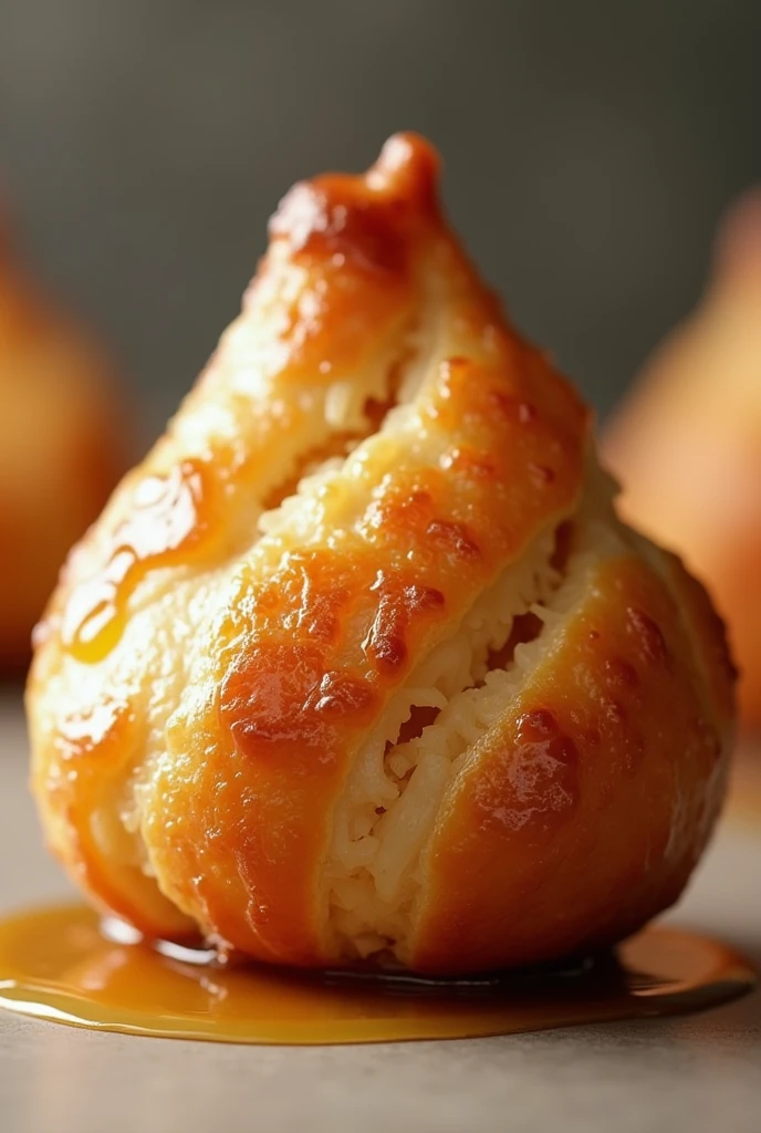 realistic food from a realistic image of SALGADO COXINHA