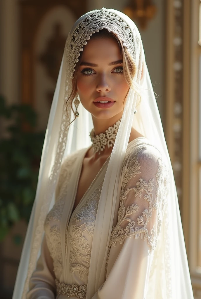 wedding hijab