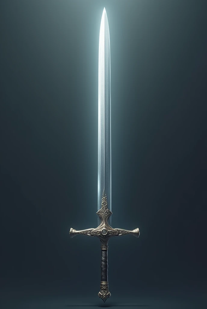 Sword of Truth: A stylized sword with a straight blade and detailed hilt. The exclusive color could be a polished silver, that represents truth and justice in the exercise of law.