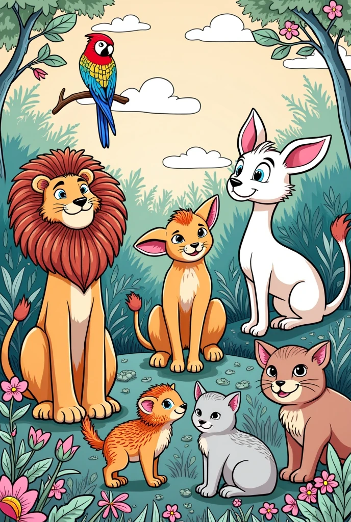 animal coloring pages