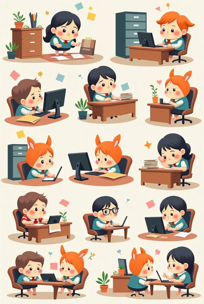 Cute images related to the administration course