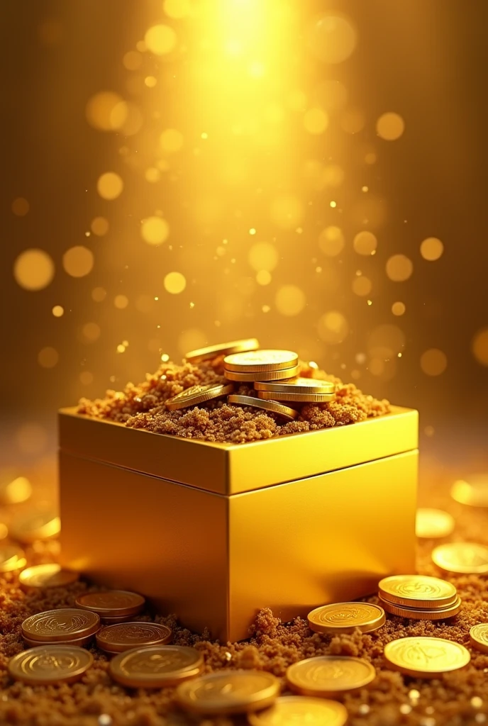 Pile of gold, Gold coins, ((chicken)), Gold coins이 하늘에서 쏟아진다. Dazzling golden, golden light, The Golden Box, Gold Coin,