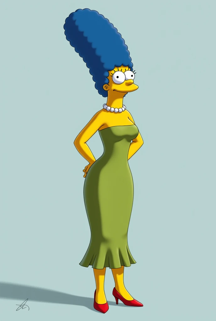 Marge simpson Whole body, Whole body, Whole body, well defined and perfect,