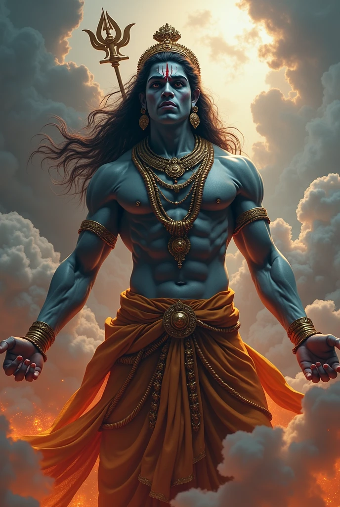 Krishna angry