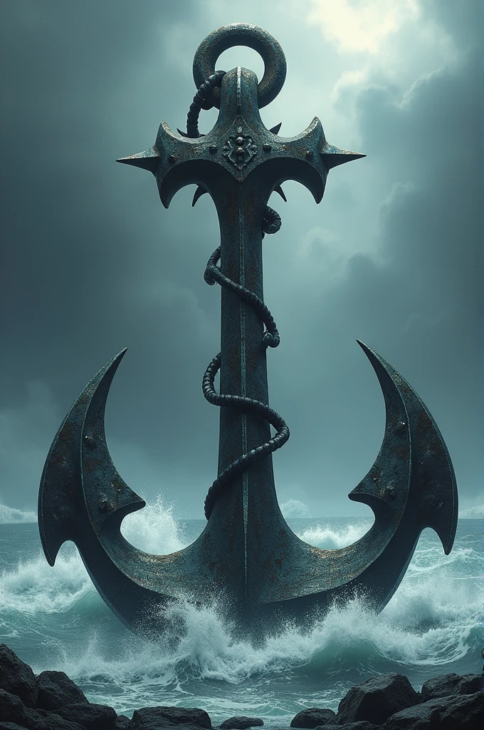 An anchor being a weapon