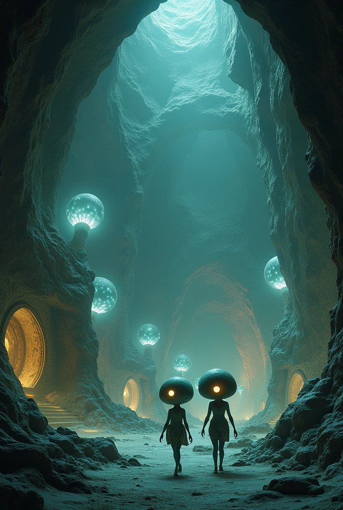 10 girls (cocoon:1.2), bound, restrained, silk, cocoon, spider web, masterpiece, best quality, highly detailed, spider, cave, suspension,,, attacked by large spiders, cave covered in webs
