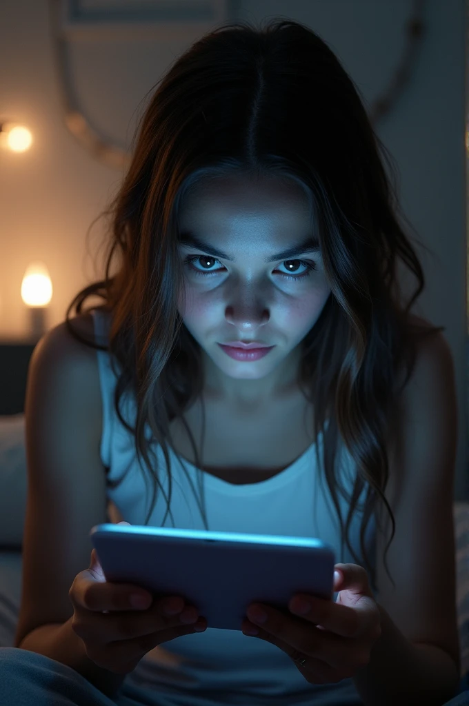 Girl watching porn