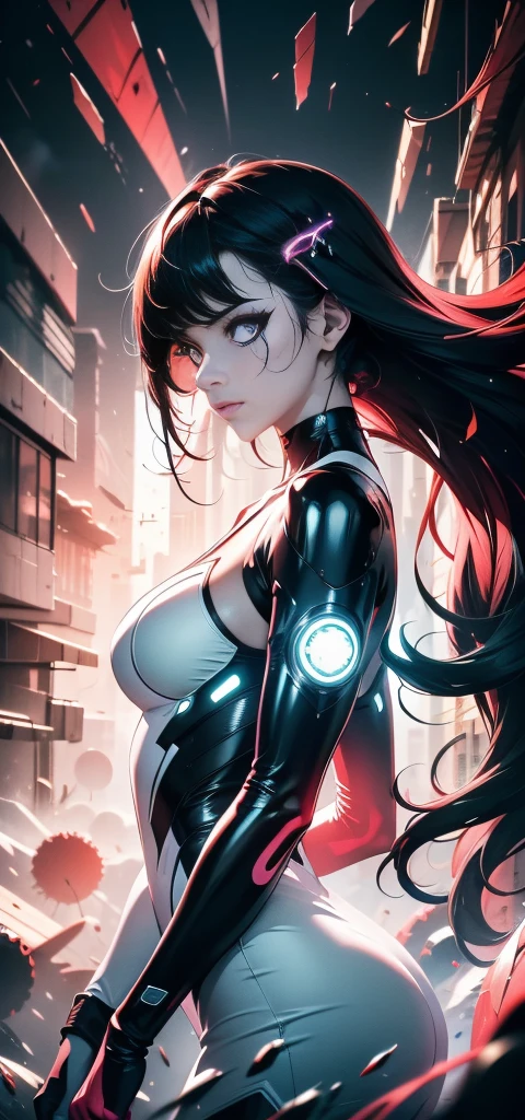 Realistic depiction of an advanced cybersuit, Zatanna от DC Comics