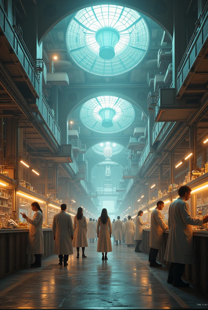 Scientific and Technology Development through Time 3D without plagiarism and Copyright