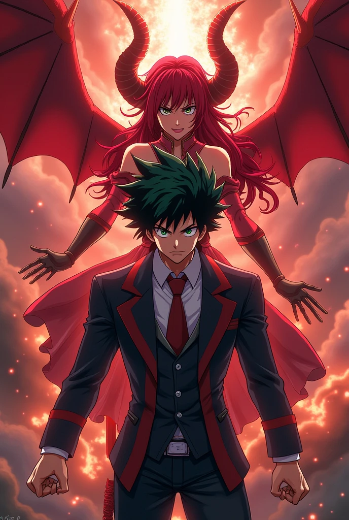 Izuku midoriya and rías gremory

