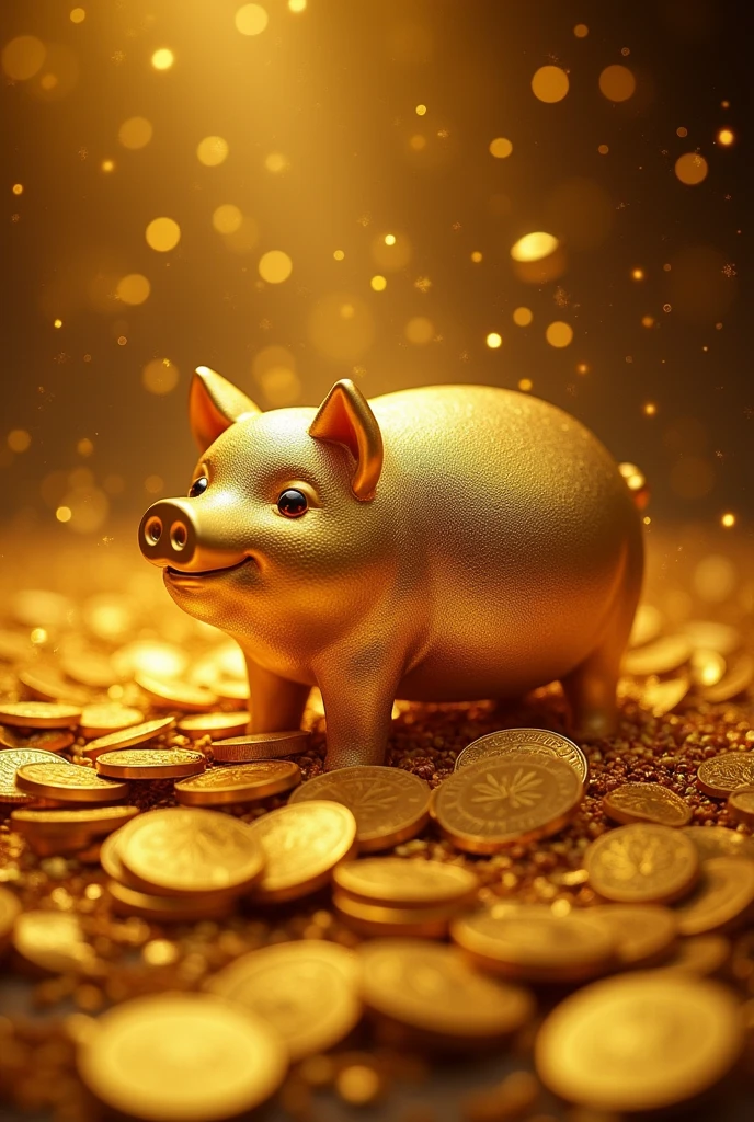 Pile of gold, Gold coins, ((pig)), Gold coins이 하늘에서 쏟아진다. Dazzling golden, golden light, The Golden Box, Gold Coin, 