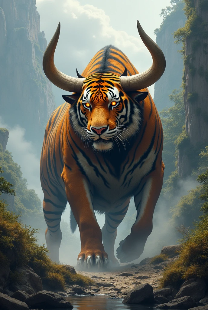 Tiger and bull hybrid