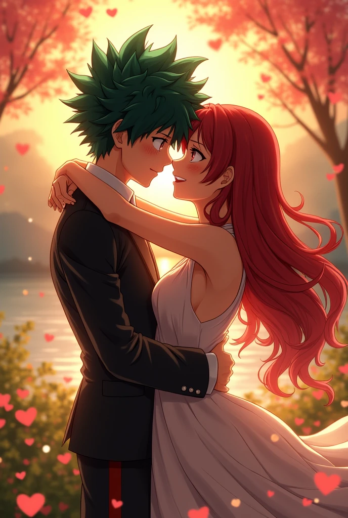 Izuku midoriya and rías gremory love


