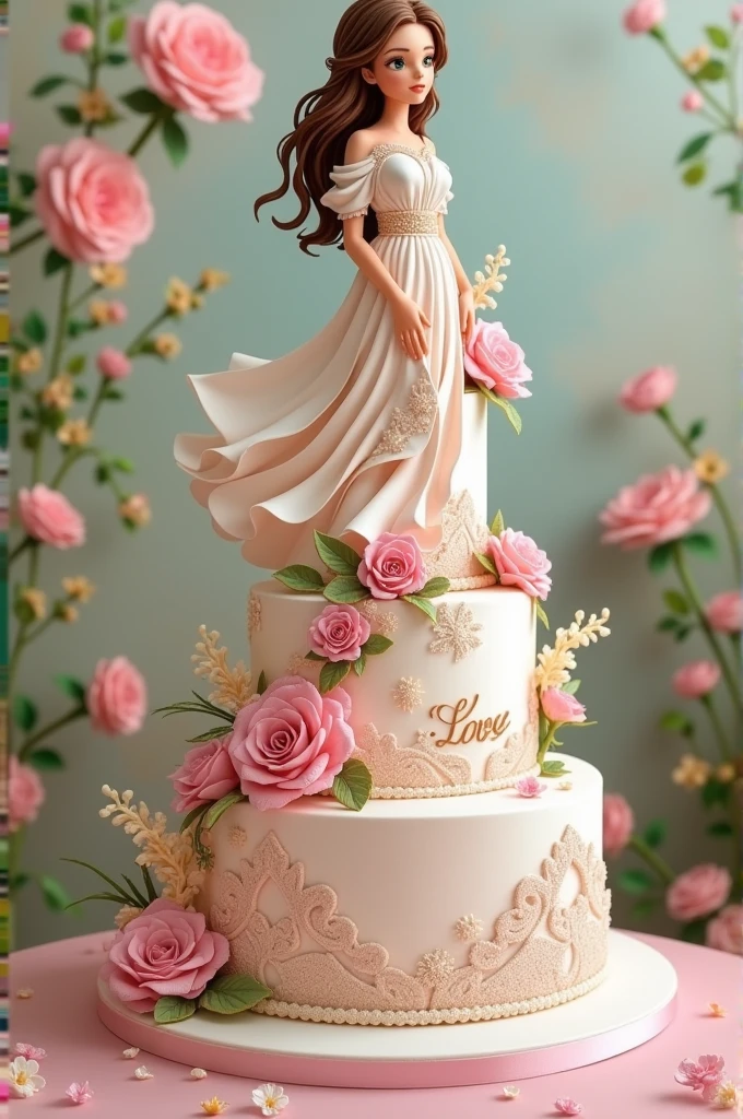 Cake design for mom