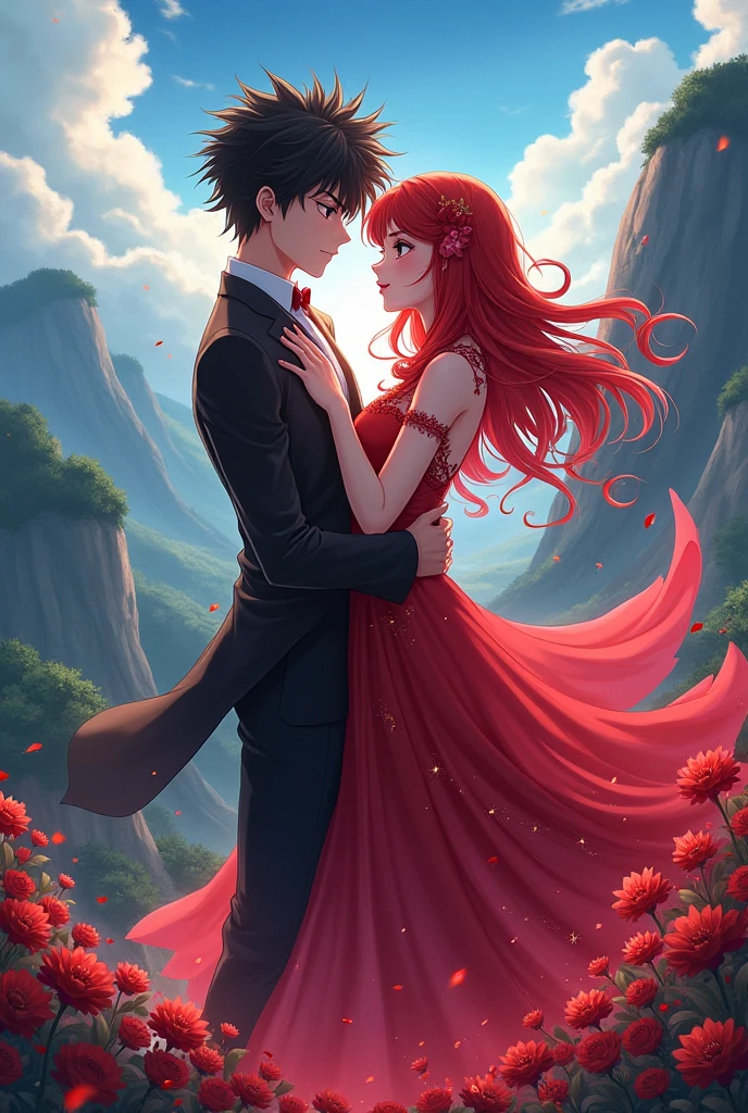 Izuku midoriya and rías gremory as a couple