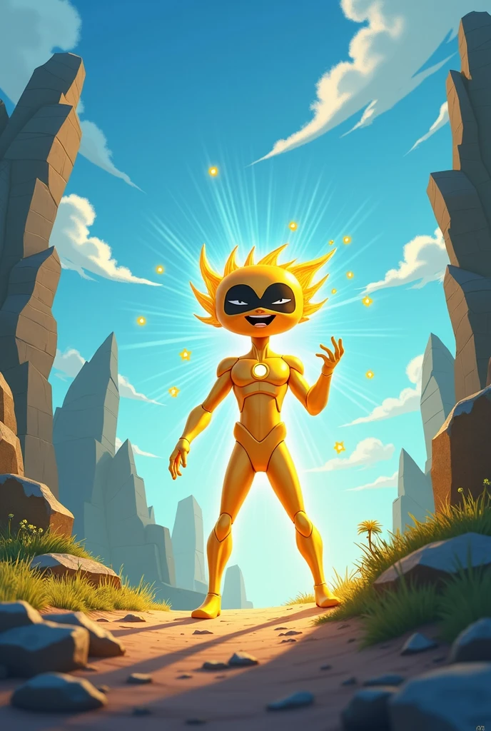Chapter 1: The Awakening of Electro A sunny day in the Kingdom of Energy, Electro woke up with a brilliant idea. It was time to help everyone save energy! He gathered his friends, Lucia y Chispita, and together they began their mission.
Electro: "Guys! If we all save energy, Our kingdom will be stronger and brighter".
Lucia: "Yeah! Turning off the lights when we don't need them is a good start.."
Chispita: "And we must also be careful with cables and plugs.. Electrical accidents are no fun!!"