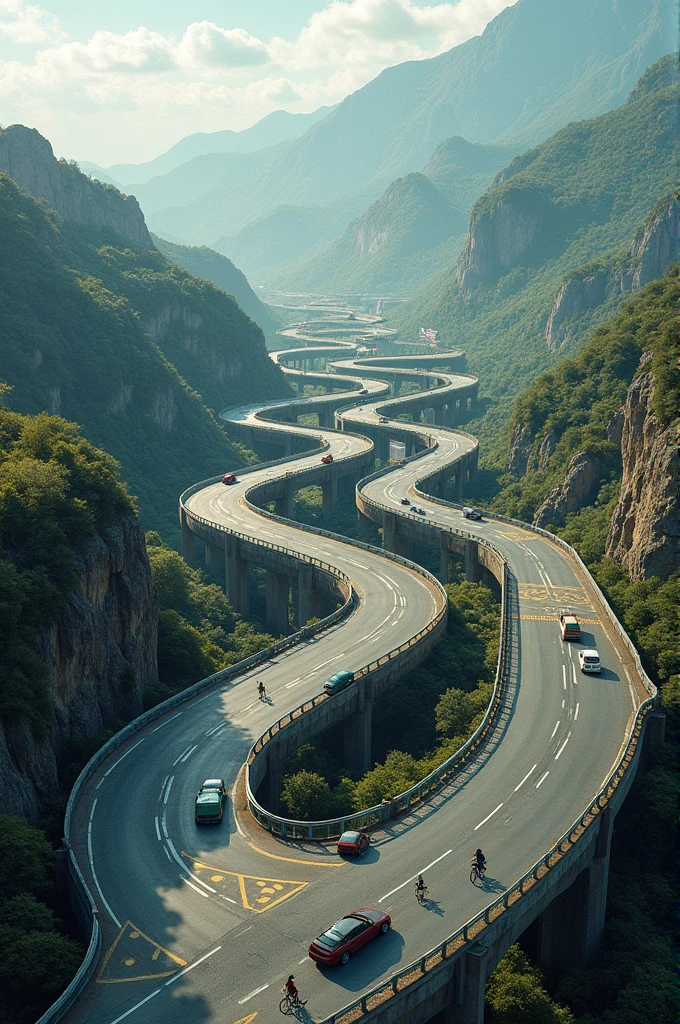 the roads