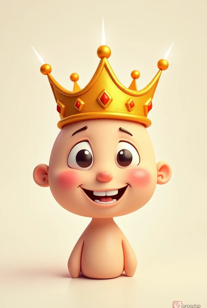 the default instagram profile picture with crown