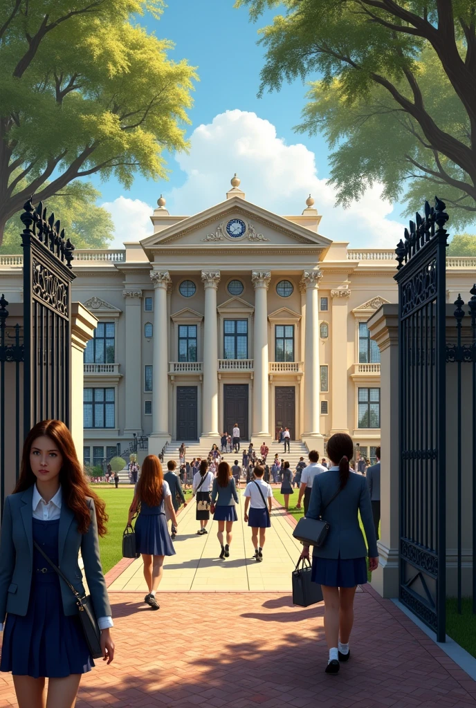 Create The word of HOD private school