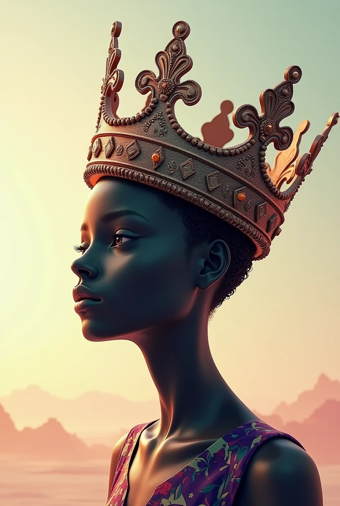 The default Instagram profile picture with unrealistic crown that looks like it comes from Instagram
