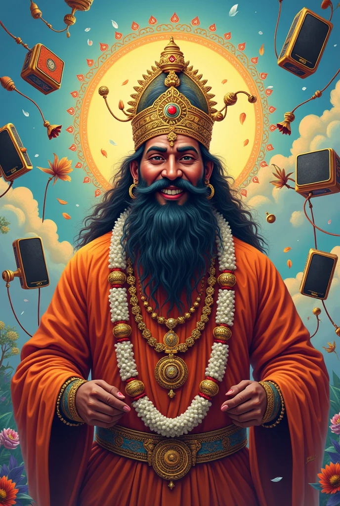 Maveli using Mobile accessories