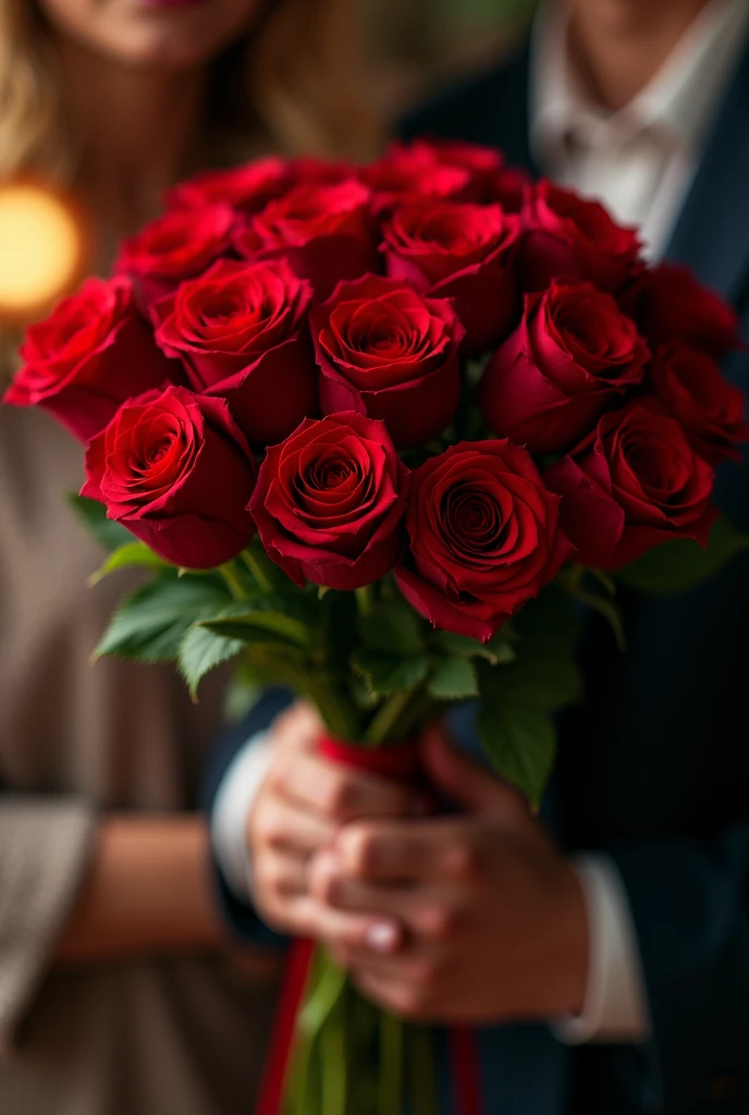 Generate a bouquet of roses that says "Do you want to be my boyfriend??"