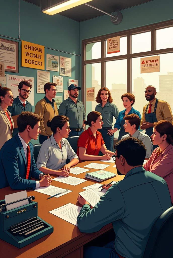 Social organization that helps workers
