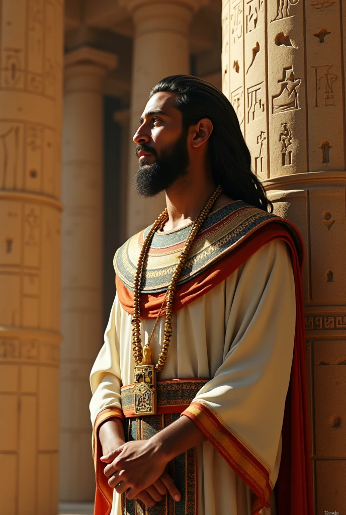 Imhotep, A priest and doctor was deified for his wisdom, and is credited with the oldest medical treatise, The Edwin Smith Papyrus. 