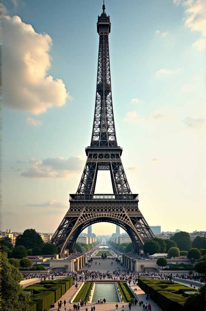Create me a picture about the Eiffel Tower
