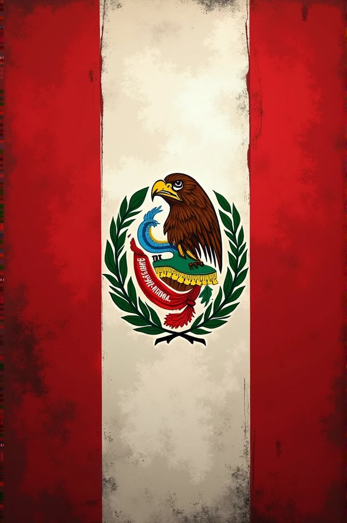 Peruvian flag if I were a Nazi
