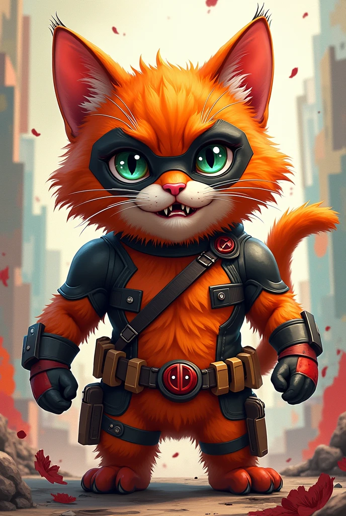 Orange cat dead pool