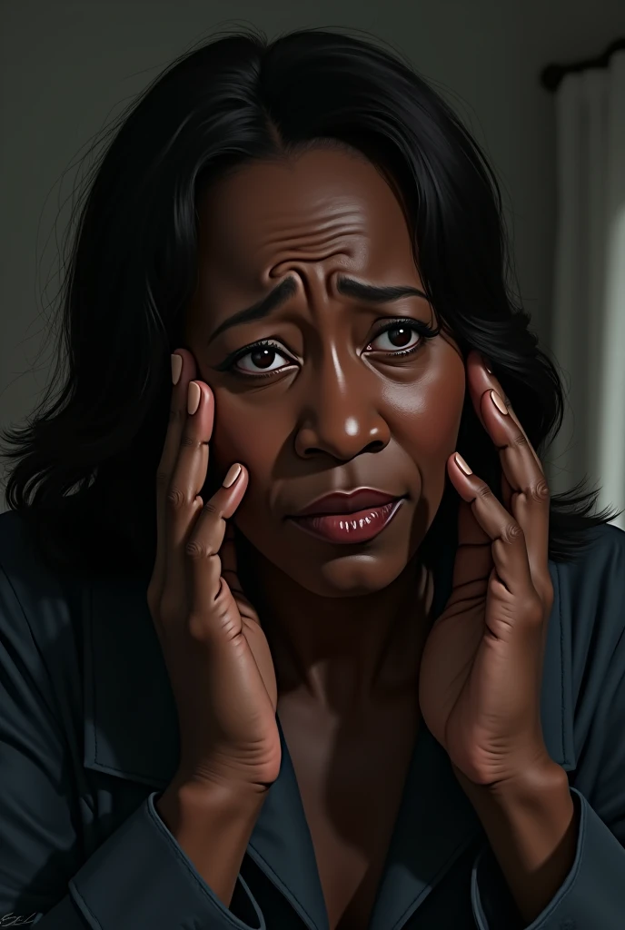 Could you generate an image of Donda West reaction of today's Kanye West behaviour