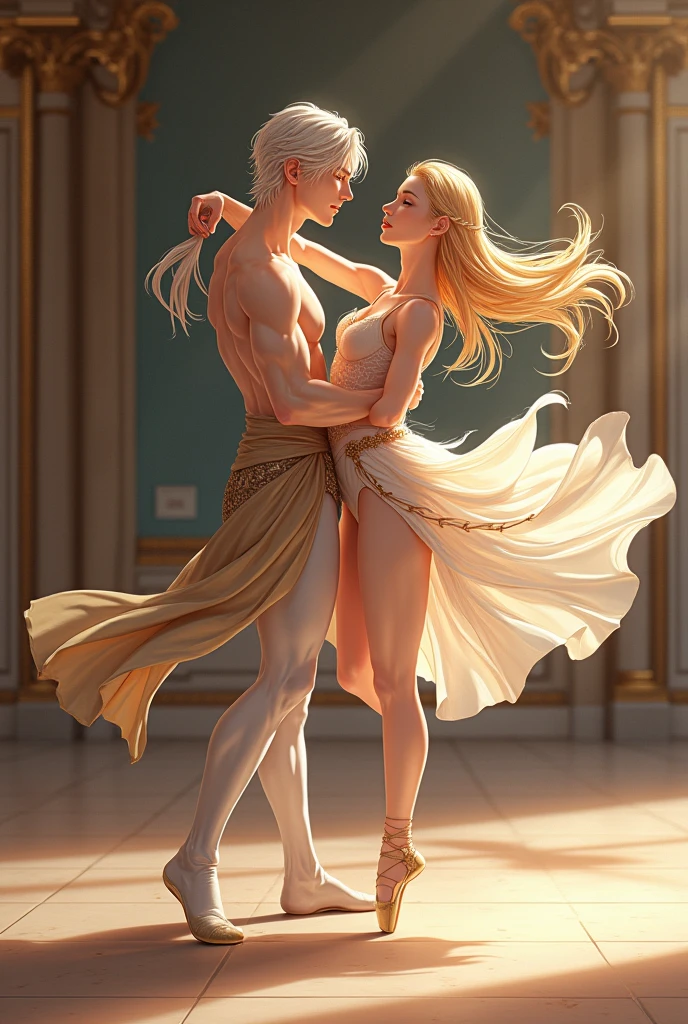 Barbie-themed party, Olympian gods: Zeus, Heracles, Jupiter, mercury, Poseidon in the style of Ken, Goddess Aphrodite, athena, Demtra, Hera in the style of Barbie;, Three pairs of gods and goddesses dancing bachata, Zeus+Hera, Poseidon+Aphrodite, Jupiter+Demeter, mercury+athena