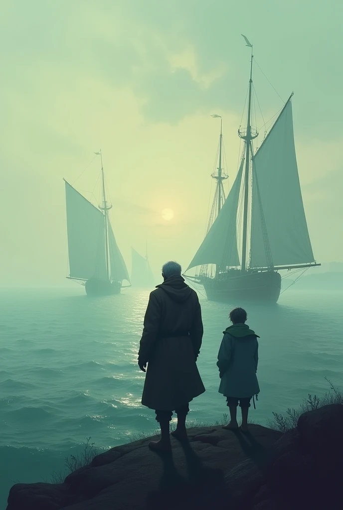 We will never understand what life wants,
Without a map to guide us.
But in the balance of time and sea,
People learn to sail.