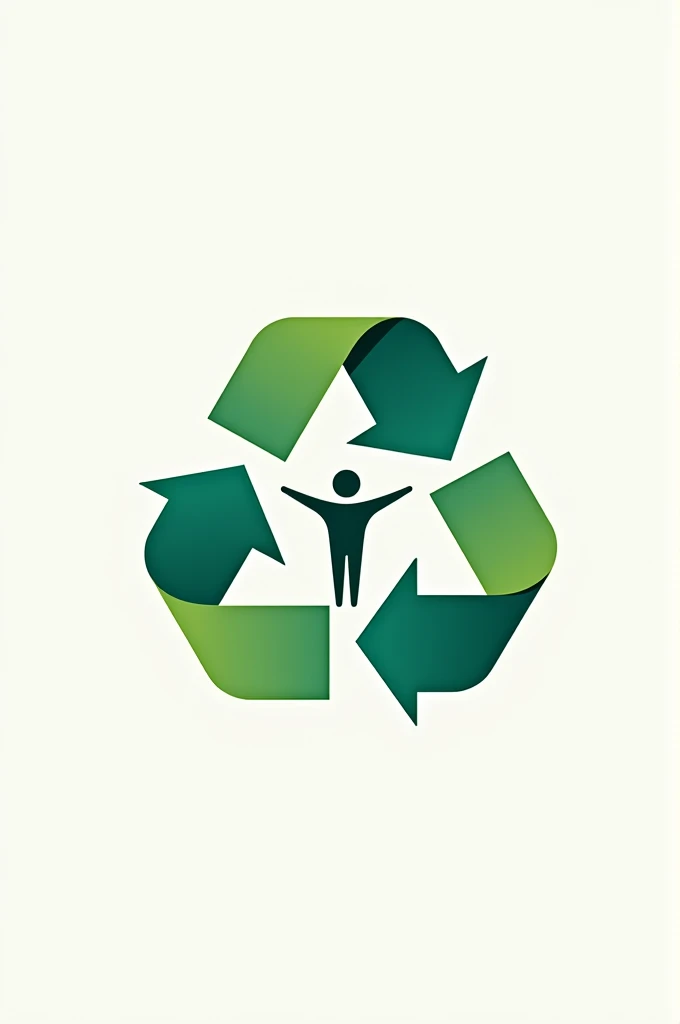 create a logo for a project about raising awareness about waste separation, written echo consciousness