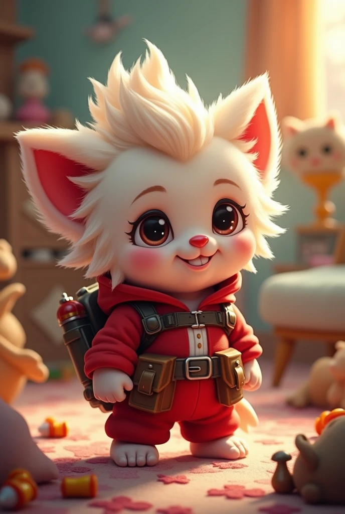 Create a league of legends tristana as a